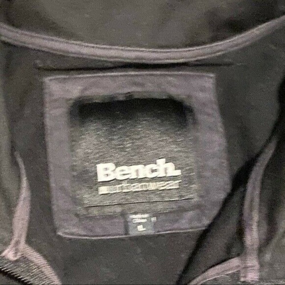 BENCH Natter Track Jacket Black Size Medium - Picture 6 of 6